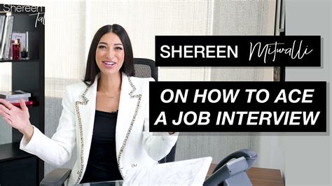 How To Ace A Job Interview Youtube