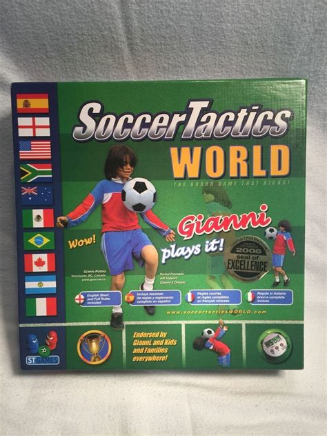Soccer Tactics World Board Game
