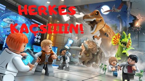 Dİnozor Kovalamacasi Lego Jurassic World De Dinozorlardan Kaçıyoruz Youtube