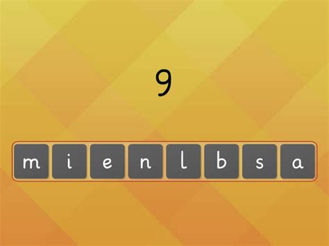 Penting untuk mempunyai aksen yang tepat selain. MATEMATIK TAHUN 1 ( MENULIS NOMBOR DALAM PERKATAAN) - Anagram