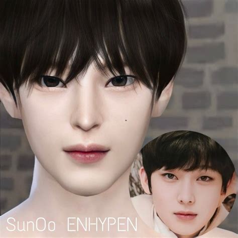 Sims Characters Sunoo Enhypen Sims By Kj Sims Tumblr Sims 4 The