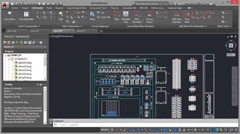 Autocad Electrical 2015 Tutorial Panel Drawings Youtube