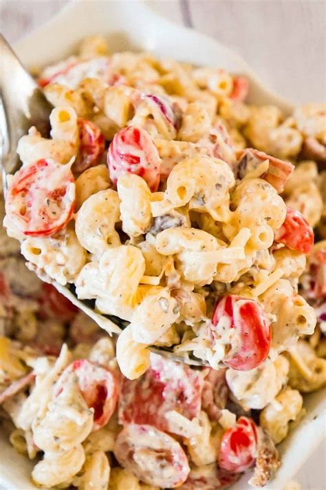 Make the most of the harvest bounty! Italian Pasta Salad is a delicious cold side dish recipe ...