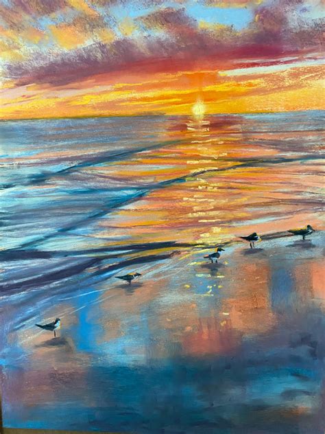 Secrets To Painting Sunsets And Water Reflections