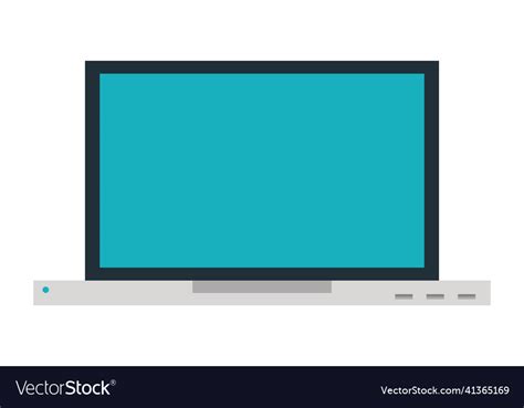 Laptop Computer Device Royalty Free Vector Image