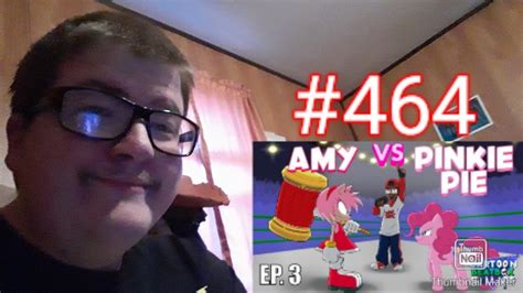Sonic Vs My Little Pony B Dawg Reacts To Amy Vs Pinkie Pie Cartoon