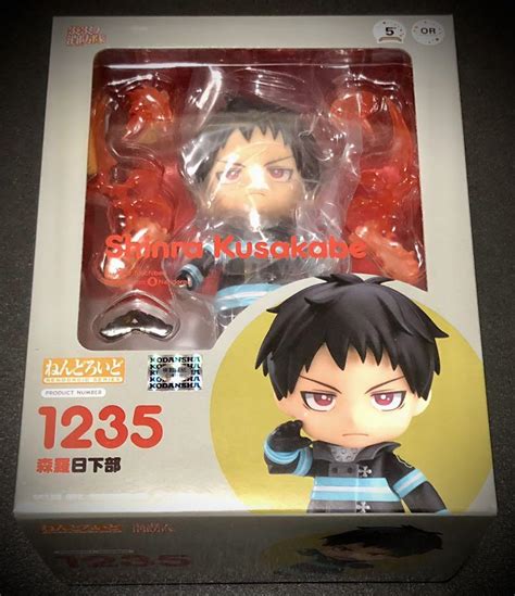 Fire Force Shinra Kusakabe Nendoroid 1235 Hobbies And Toys Toys And Games