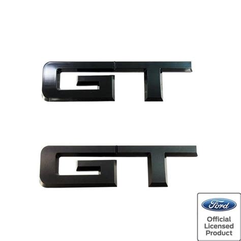 Mustang Rear Gt Emblem Gloss Black 2015 2020