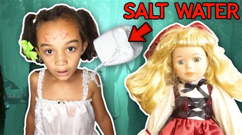 the dollmaker returns again and has stolen eva s body crazy doll in box fort jail youtube
