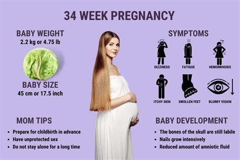 34 Weeks Pregnant Symptoms Ultrasound Baby Development