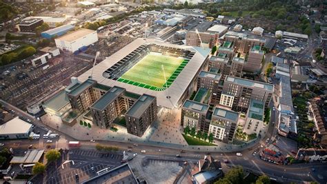 Afc Wimbledon Stadium Unveiled Along With 600 New Flats In First Images