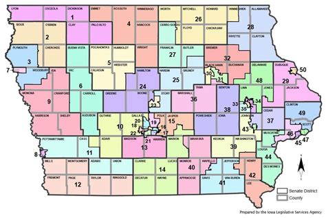 What The Iowa Senate Map Looks Like In 2018 Iowa Starting Line