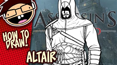 How To Draw Altair Assassin S Creed Narrated Easy Step By Step