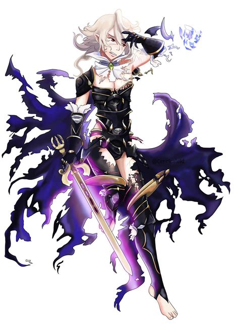 Legendary Conquest M!Corrin Damaged art to go with the other one! What