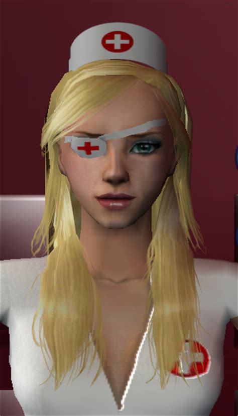 Mod The Sims Nurse Recolors Of Generalzoi Eyepatch And