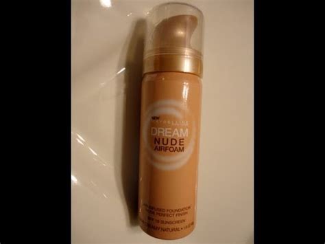 Maybelline Dream Nude Airfoam Review YouTube