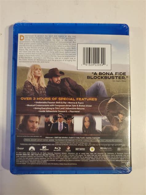 Yellowstone Season 5 Blu Ray Season 5 Blu Ray Lot D4 Ebay