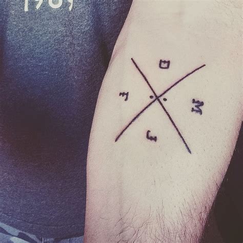 For men who want a meaningful but uncomplicated piece, a small sun tattoo is a good option. New ink. Family initials #tattoo #blackwhite #simple #clean | Tattoos for guys, Family tattoos ...