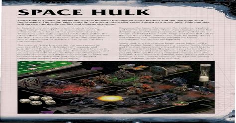 Space Hulk 3rd Edition Rulebook Pdf Document