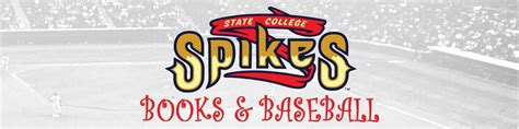 State College Spikes Books And Baseball State College Spikes