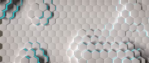 3d Honeycomb Photo Wallpaper