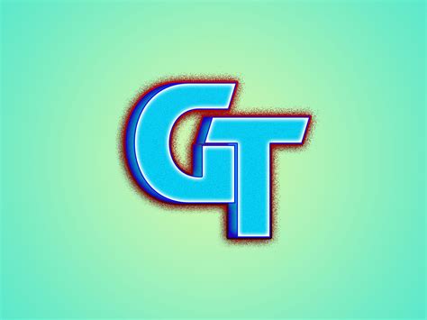 Gt Logo 3d By Abid Hafeez On Dribbble