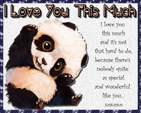 I Love You This Much Panda Wishes Free I Love You Ecards 123 Greetings