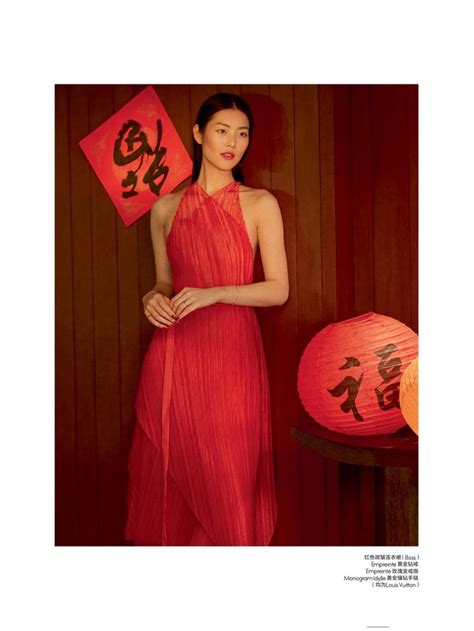 Liu Wen Shows The Power Of Red Style In Elle China Fashion Gone Rogue
