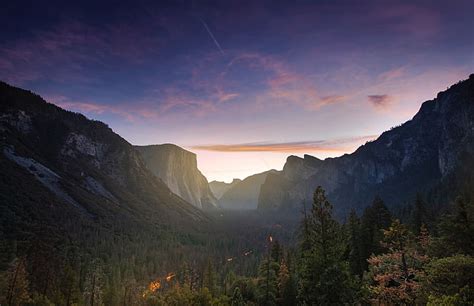 Hd Wallpaper Trees Mountains Ca California Yosemite National Park