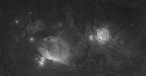 Orion Nebula Complex In Ha Mosaic Telescope Live