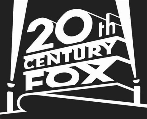20th Century Fox Print Logo Twentieth Century Fox Film Corporation