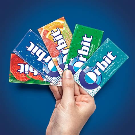 Buy Orbit Gum Spearmint Sugar Free Chewing Gum Single Pack 14 Piece