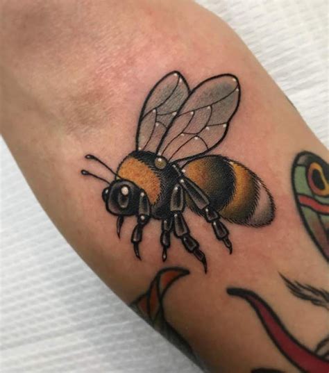 Bee Tattoo 2 By Patrick Whiting Feather Tattoos Body Art Tattoos