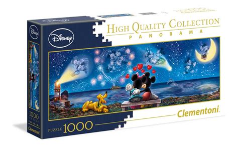 Clementoni Disney Mickey And Minnie Mouse Panorama Jigsaw Puzzle 1000 P