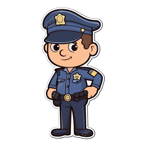 Cops Character Clipart Cop Cop Clipart Cartoon Cop Png And Vector