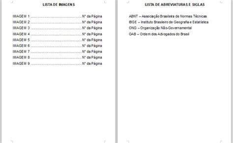 Lista De Abreviaturas E Siglas Nas Normas Da Abnt Como Otosection