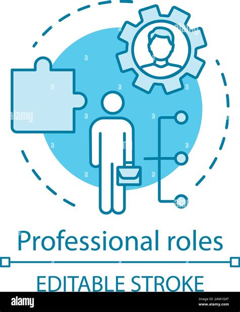 Roles And Responsibilities Icon Vector Vectors Hi Res Stock Photography