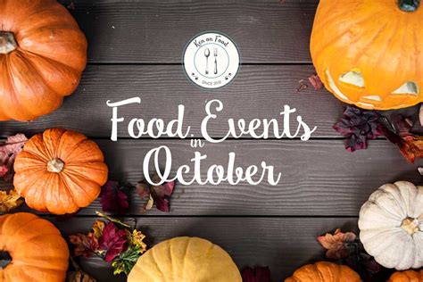 Dates For Your Diary Food Events In October Irish Food Events