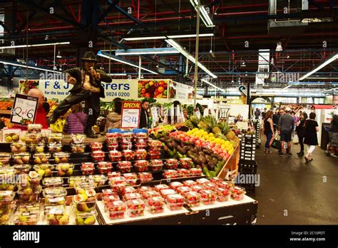 Prahran Market Melbourne Australia Stock Photo Alamy