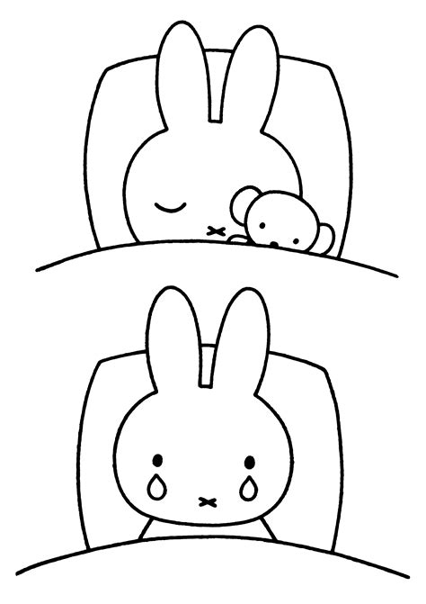 nijntje0219.png (2400×3400) Nijntje Pinterest Kleurplaten, Doe