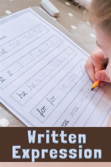 What Is Written Expression In 2021 Spelling And Handwriting How To