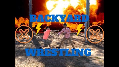 Backyard Wrestling Ft Peter Mothershed Youtube