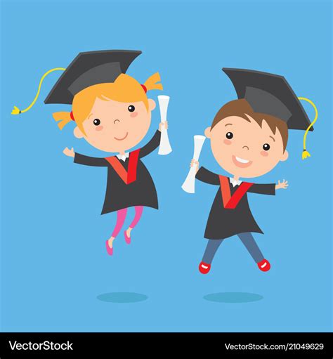 Children Graduation Background
