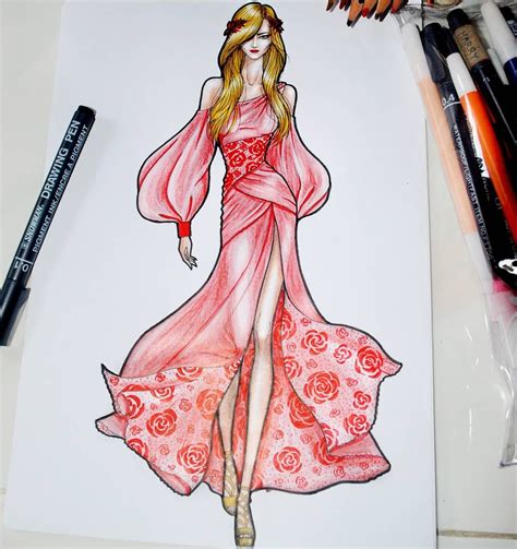 Fashion Design Sketchbook Dress Design Sketches Fashion Design