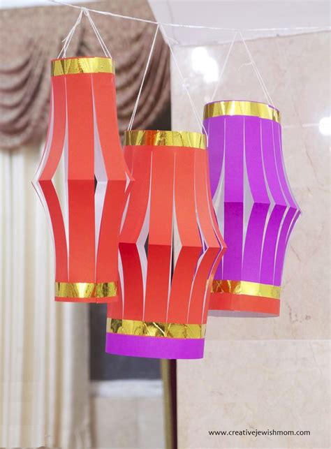 Chinese Style Diy Paper Lanterns Make Perfect Party