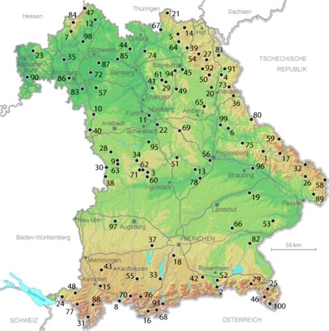 Diese landkarte von bayern soll ihnen einen kleinen überblick über die städte, sehenswürdigkeiten und ausflugsziele geben. Gebirge Bayern Karte | filmgroephetaccent