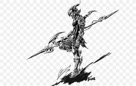 Final Fantasy Xiv Final Fantasy Vi Sketch Weapon Dragoon Png