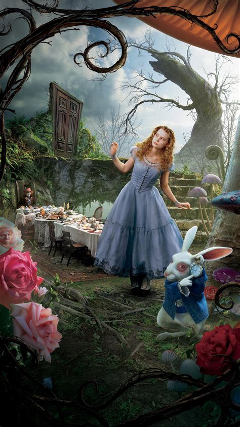 Alice In Wonderland Movie Iphone Wallpapers Wallpaper Cave