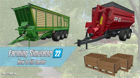 How To Fill Seeder On Farming Simulator 22 Fs22 Fertilizer