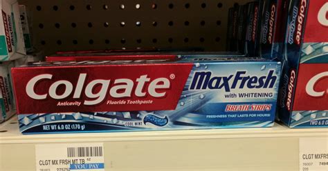Get Ready Free Colgate Toothpaste At Cvs Starts 325